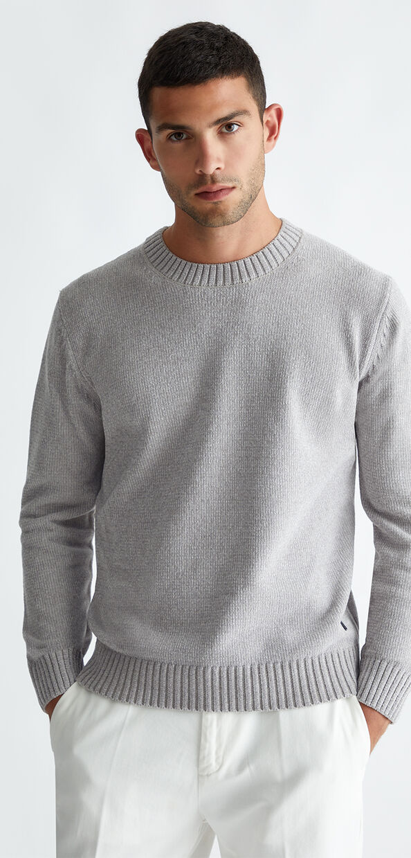 Liu Jo Maglia grigia in ciniglia